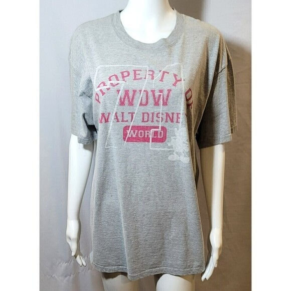 Disney Parks Authentic WDW '71 Grey Tee - Size L - Picture 1 of 7